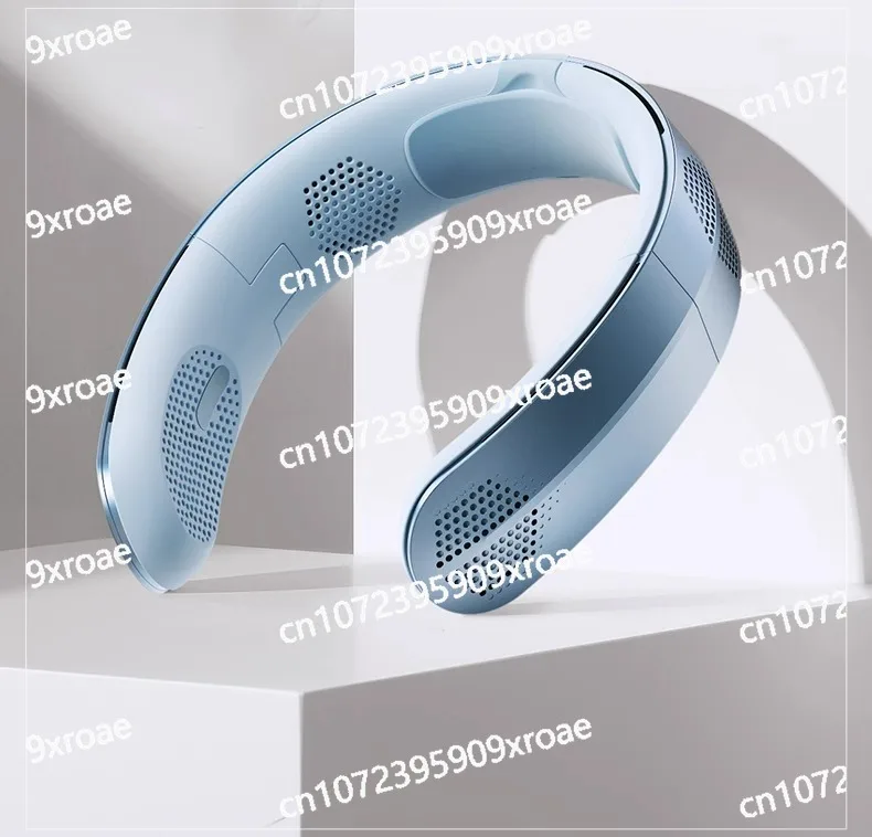 Refrigeration neck air conditioner usb charging neck small fan