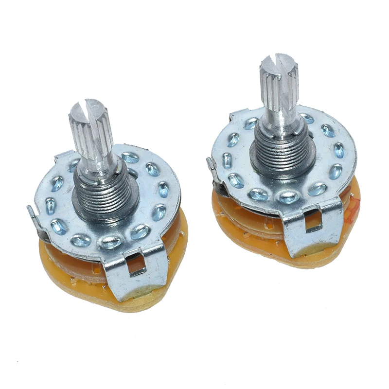 RS25 Band switch 1P11T 2P4T 2P5T 2P6T 3P3T 3P4T 4P3T Mount Rotary Switch Selector Band  Knob Switch Band Switches