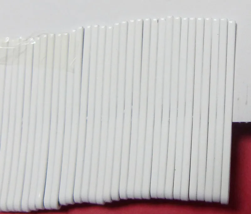 1000PCS   White nurse hairpin 45MMX2MM