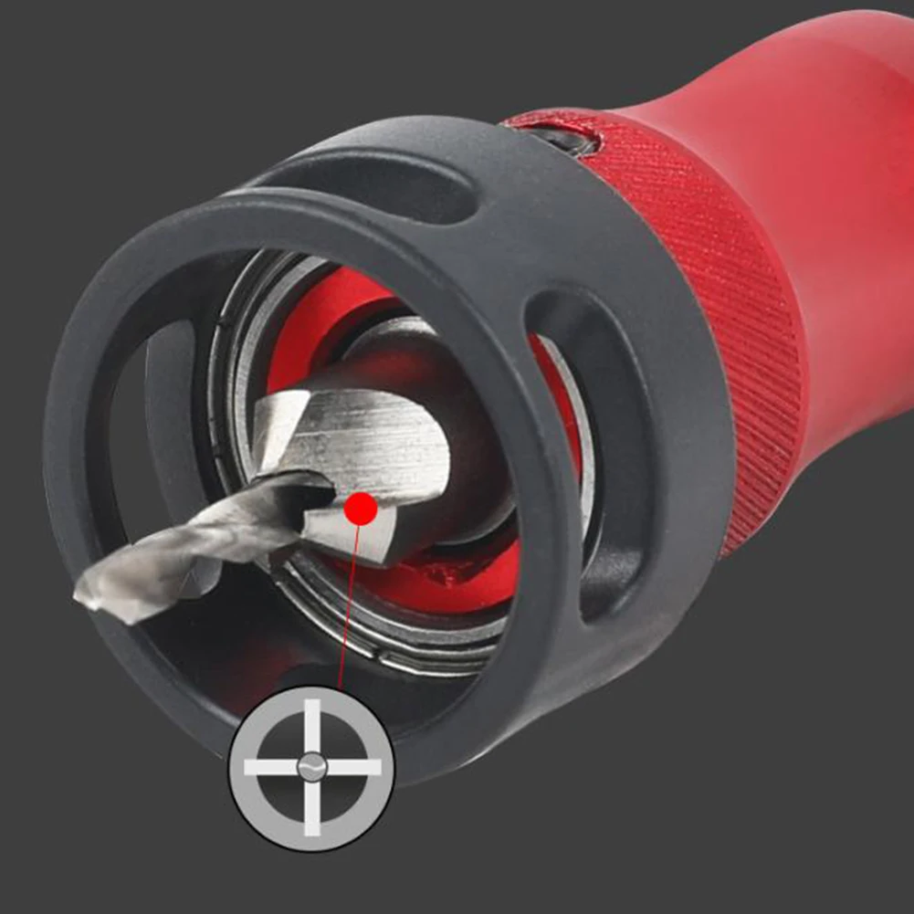 Chamfering Tool Bidirectional Drill Bit Center Drill Sizes Clear Slot Markings Integrated Chamfer Depth Adjustment