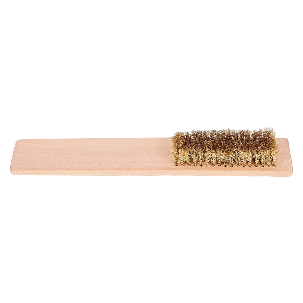 

Ski Cleaning Brush Soft Wire Snowboard Copper Maintenance Tools Waxing Brushes for Skiing and Snowboarding