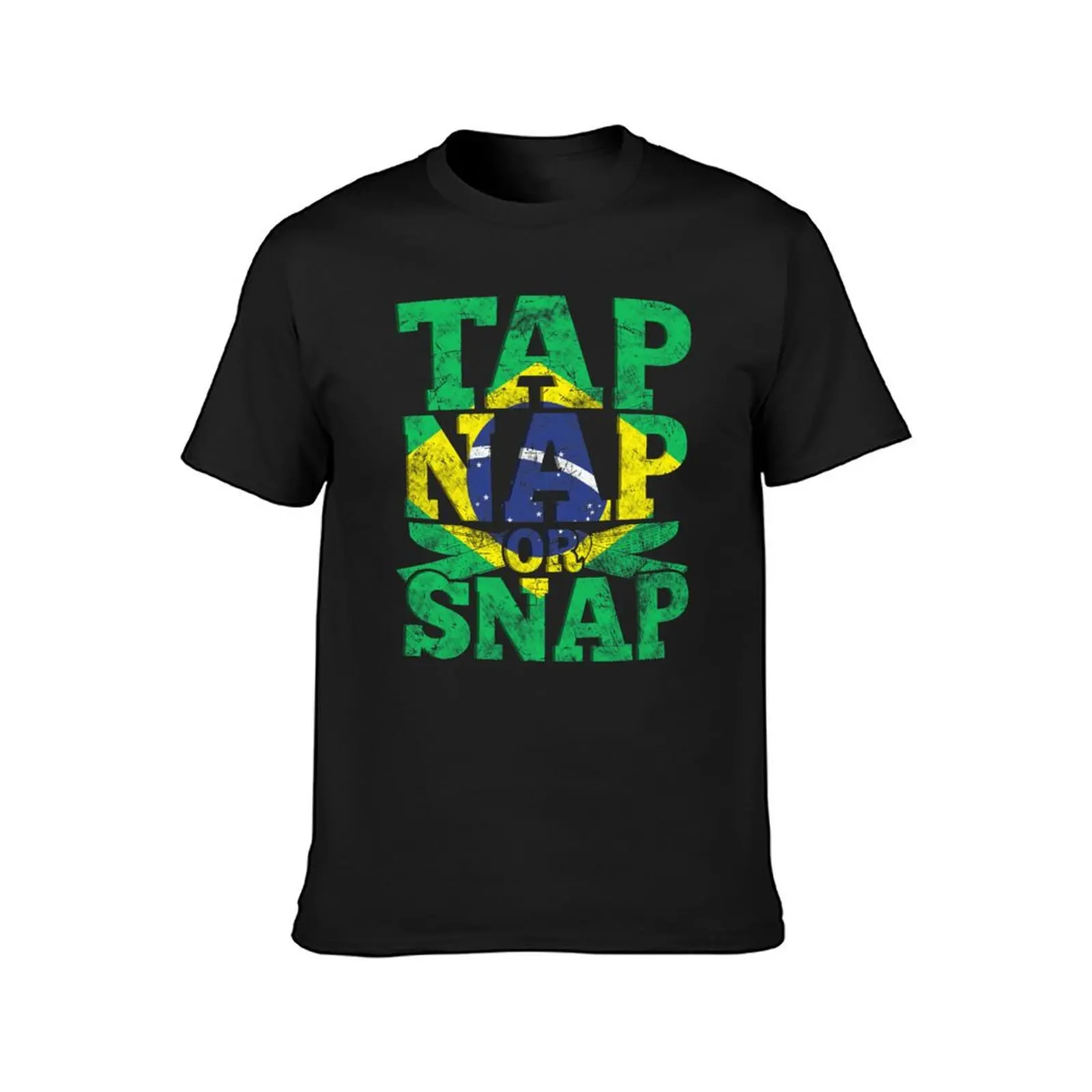 BJJ Brazilian Jiu Jitsu Tap Nap Or Snap T-Shirt customs plus size tops men graphic t shirts