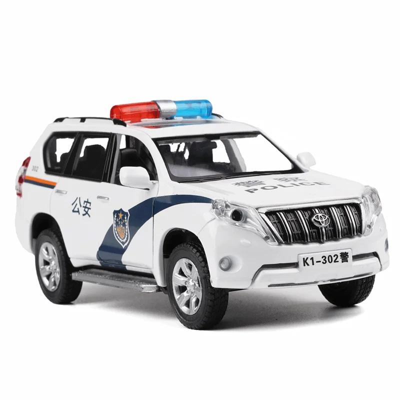 High Simulation Exquisite Diecasts&Toy Vehicles: ShengHui Car Styling TOYOTA Land Cruiser Prado SUV 1:32 Alloy Diecast Car Model