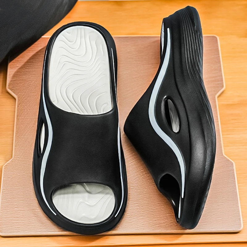 

Spring Summer EVA Soft Slippers For Men Slides Indoor Outdoor Sandals Beach Men Casual Shoes Garden Shoes Male House Slippers