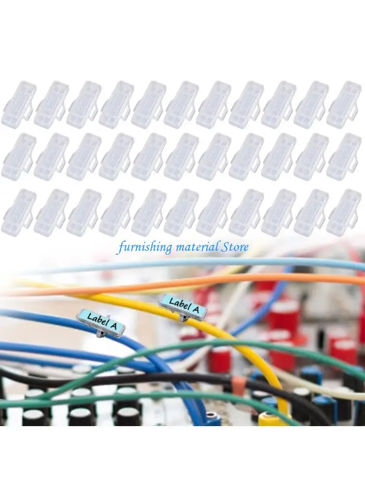 

Y5GD Professional Cord Marking Set Clear Waterproof Electrical Indicators for Sorting