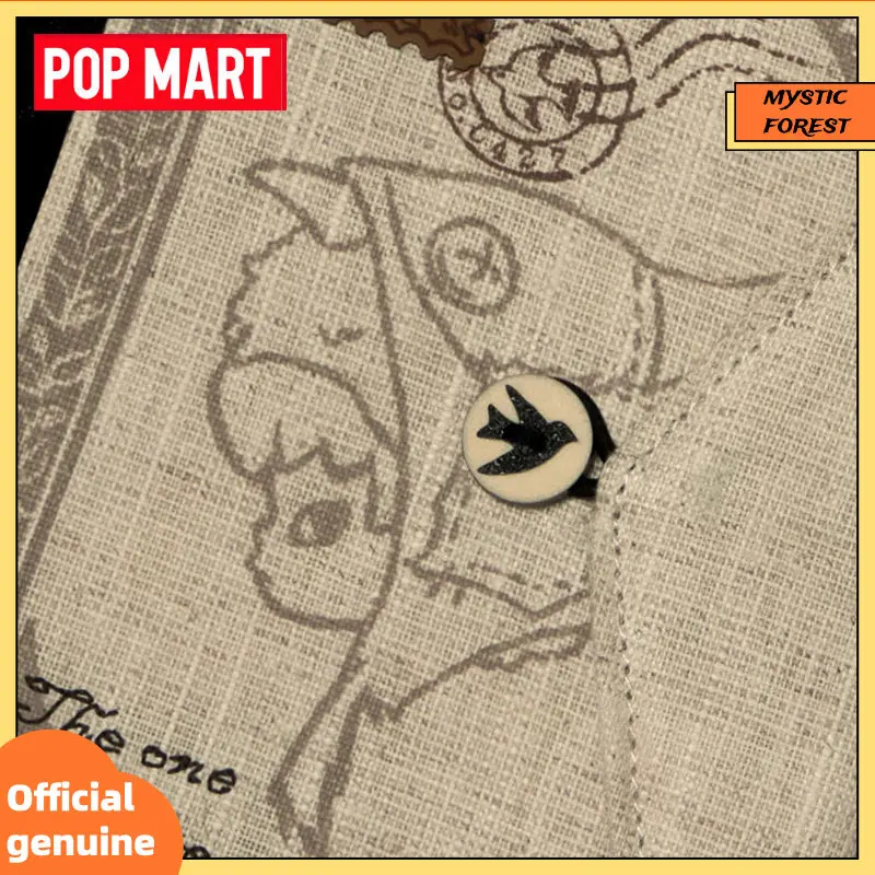New POP MART Original Hirono Passport Holder Fabric Passport Cover The Mist Walker Series Travel Document Blind Box - view 5