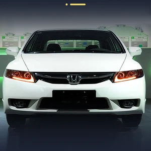 Auto Xenon Lighthouse for Honda Civic G8 2012-2015, front lamp, LED lamps, DRL, Head Light update, projector lens, car accessories 12 Main Sales Led Lad Lantern Peugeot 206 - №1