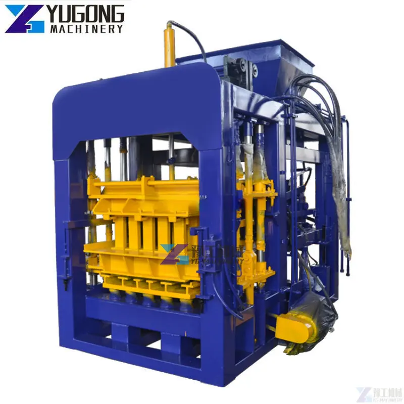 High Speed  Widely Used Can Make Many Kinds of Blocks Types Brick Making Machines Pavement Concrete Block Making Machine