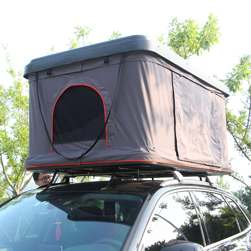 Aluminum Hard Roof Top Tent Universal Car Trailer Outdoor Camping Tent