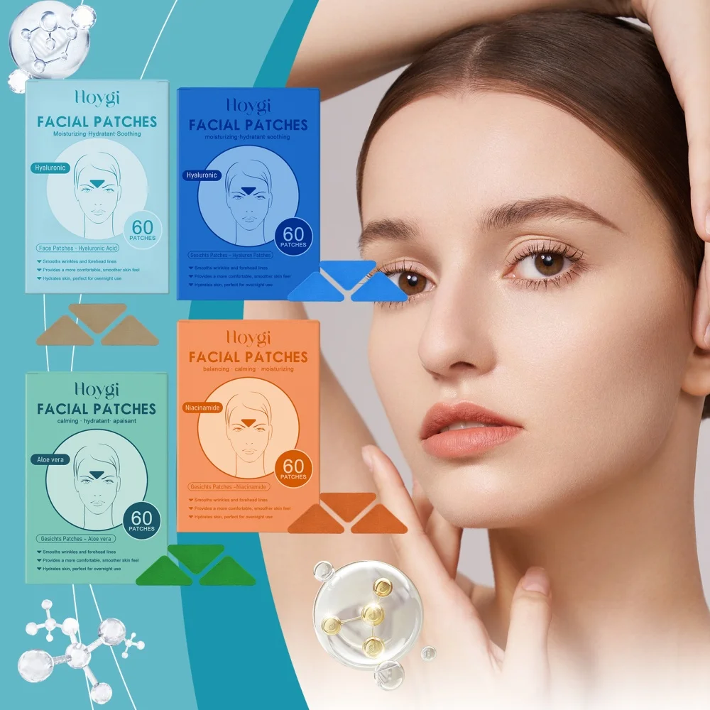 

HOYGI Facial Patch Forehead & Face - Reduces Fine Lines, Deep Moisturizer, Skin Tightening & Smoothing Hydration Treatment