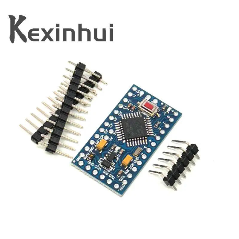 1PCS Pro mini Atmega328P Pro Mini 328 Mini ATMEGA328 3.3V 8MHz 5V 16Mhz for Arduino Compatible Nano CP2102 FT232RL