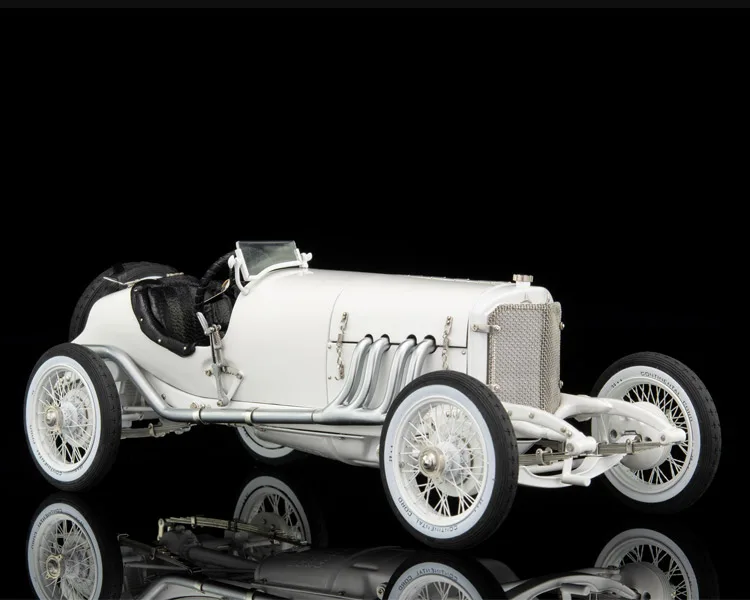 CMC 1:18 For Targa Florio 1924 White Alloy Fully Open Limited Edition Simulation Metal Static Car Model Toys Gift