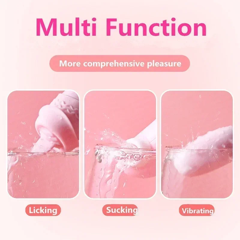 Sucking Vibrating Love Egg Massager Clitoral Nipple Stimulation Portable Vagina Ball Quick Orgasm Sex Toys For Women Adult Goods