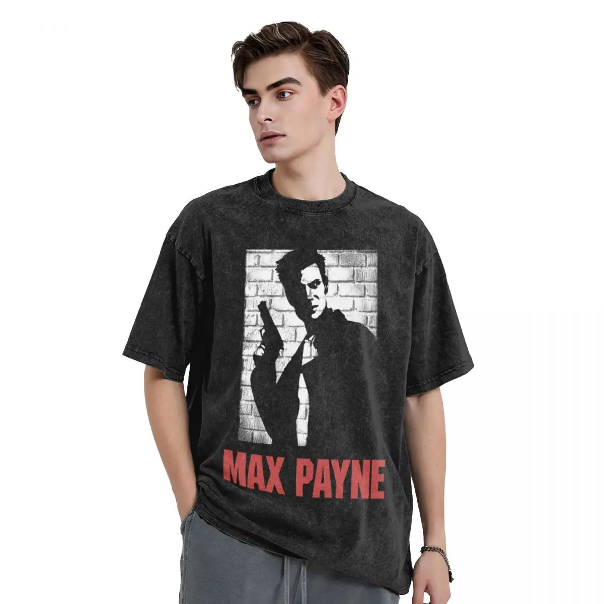 Max Payne T-Shirt vintage clothes plus sizes cute clothes shirts men