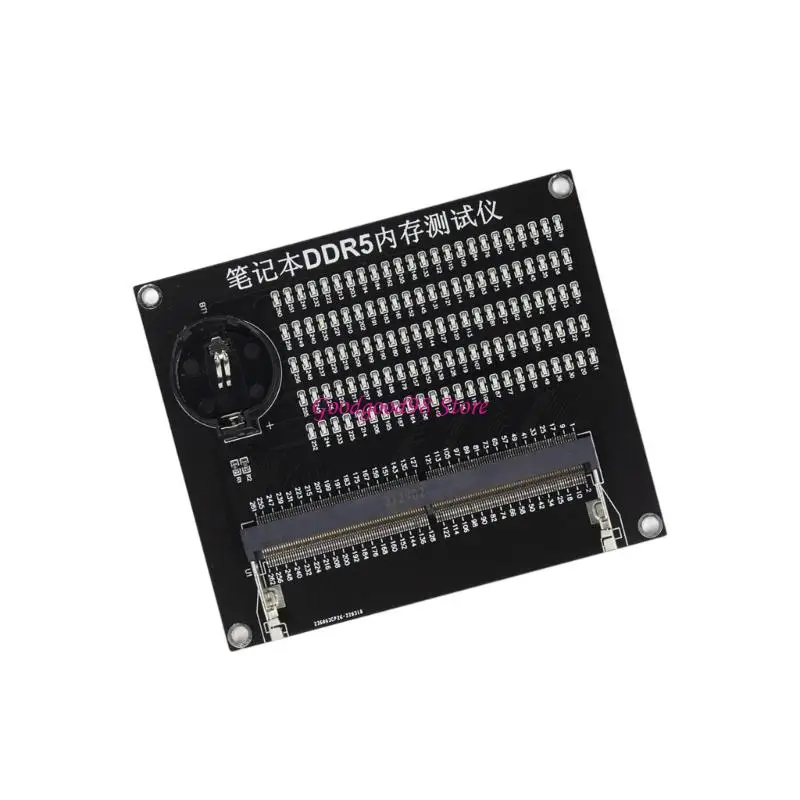Memory Slot Diagnostic Tool for Computer Enthusiast Easy to Use DDR5 DDR4 DDR3 Tester Card with LED