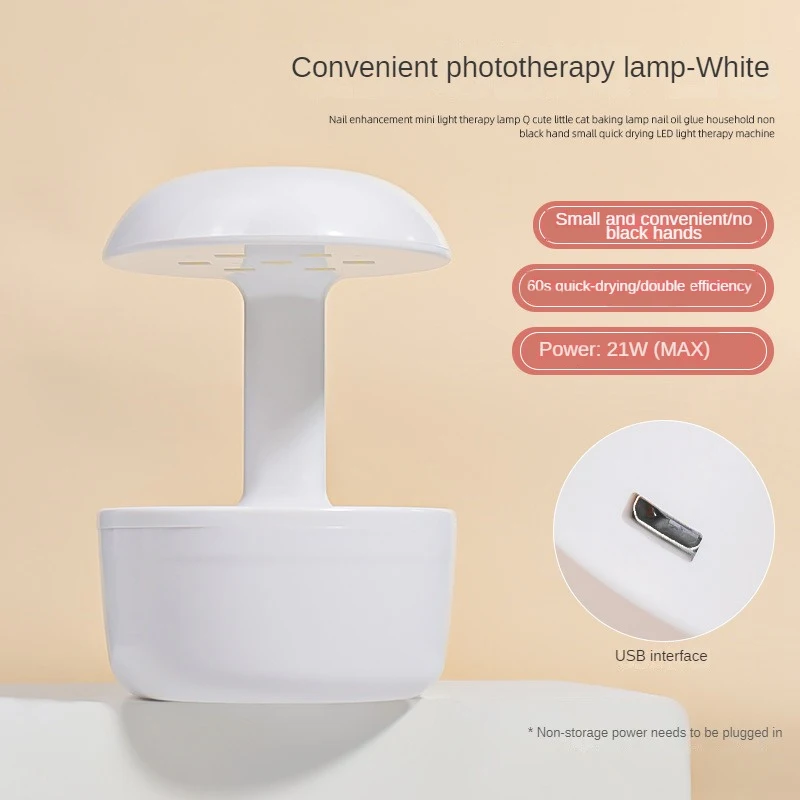 عالية الجودة ودائم الذاتي التعريفي مصباح مسمار ، USB الشحن ، نمط صغير ، يده ، مصباح مسمار المحمولة ، اكسسوارات الأظافر