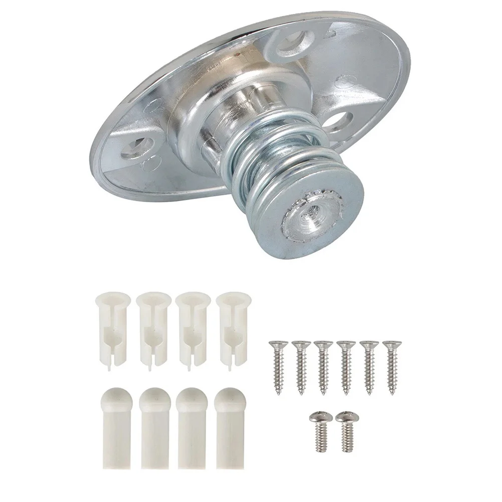 Sunvisor Support Brackets Set 14 pcs Including Mounting Screws Bushings and Rubber Tips for Chevrolet Coupe 1964-1973
