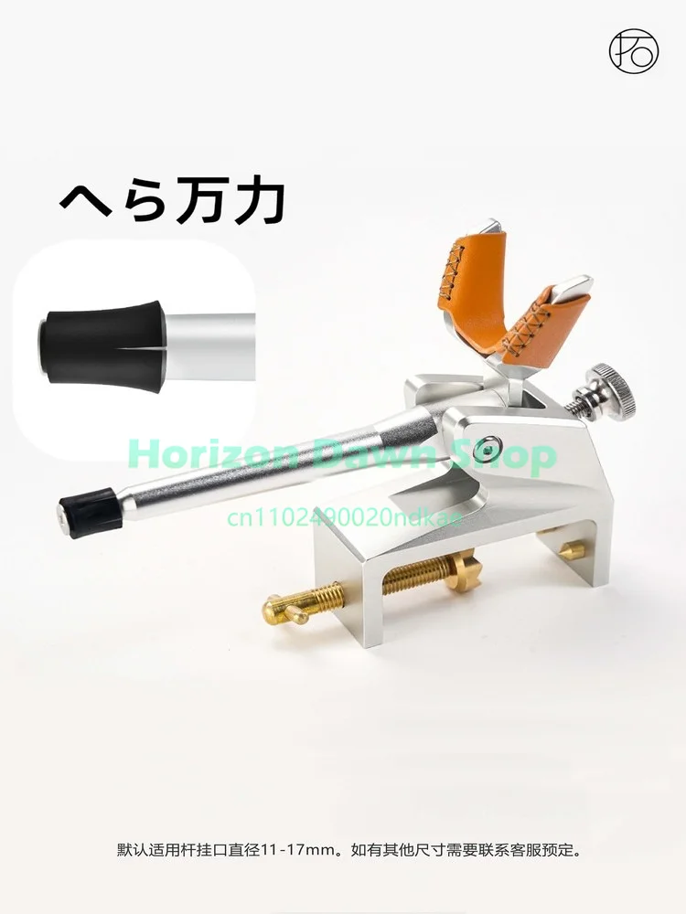 Metal Wanli Aluminum Alloy Pure Copper Cowhide Diaotai Battery and Follow Bracket Insertion Crosswood