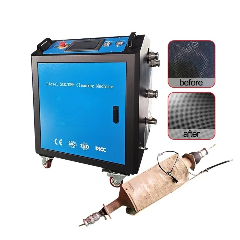Mobile Car DPF Filter Water Cleaning Machine SCR Cleaning Machine