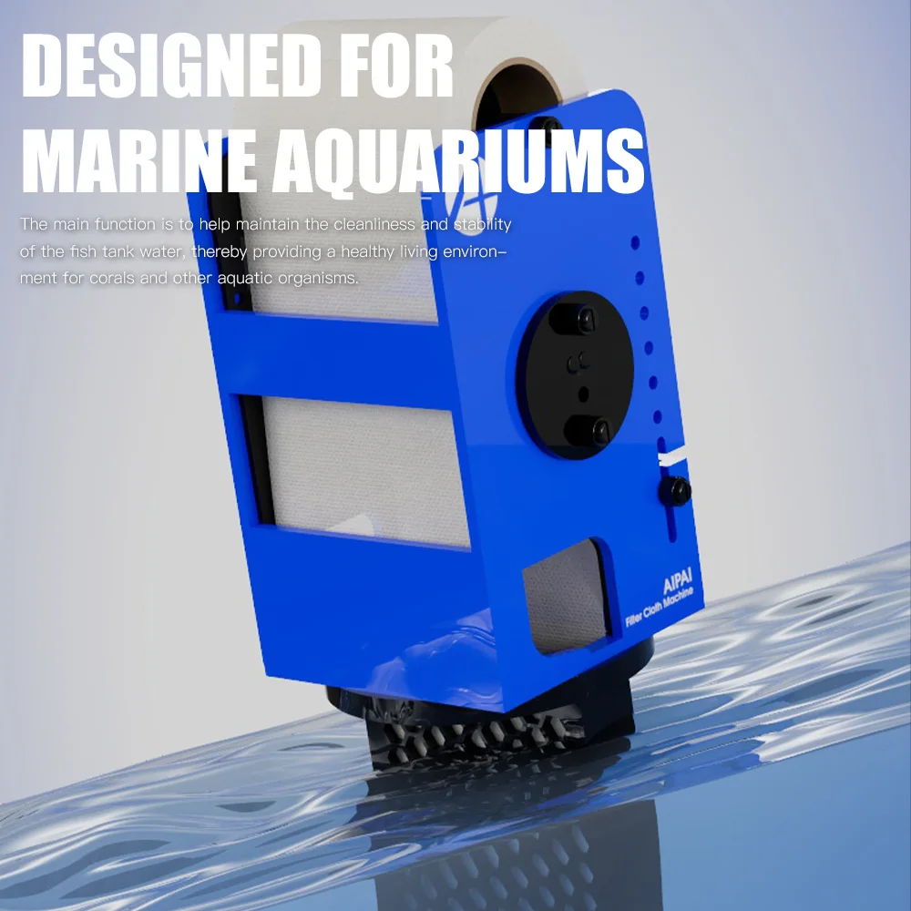 AIPAI FIO F10 Smart Filter Rollensystem WIFI Automatische Filtermaschine mit Bildschirmsteuerung für Meerwasseraquarien – Detail 2