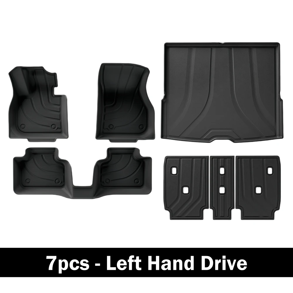 Für BMW U11 X1 ix1 2023-2025 Bodenmatte Kofferraummatte Gepäckmatte Wasserdichter TPE-Teppich LHD/RHD Nicht für China-Produkte geeignet – Detail 8