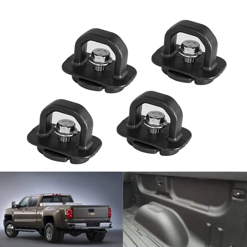 Anclaje de amarre para camioneta, caja de carga, cuerda de gancho, hebilla fija para Chevrolet Silverado / Colorado/Canyon, nuevo