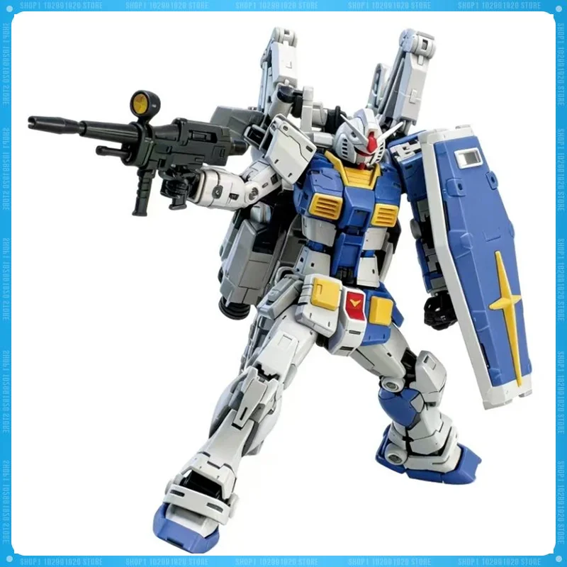 En stock RG40C Rg 1/144 Rx 78f Fighter Kowloon Fist Color Matching Osaka Kit de montaje Figura de acción Juguete Robot articulado