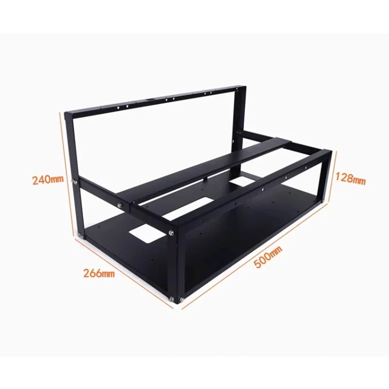 

220v Electric Multi-graphics Open Computer Case GPU Rack 6-card Graphics Card Mounting Bracket Mute