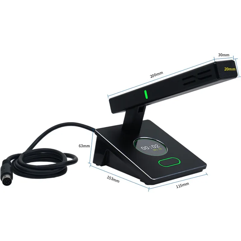 Wired Hand in Hand Microphone Engineering Conference Microphone Desktop Gooseneck Mai One to Five