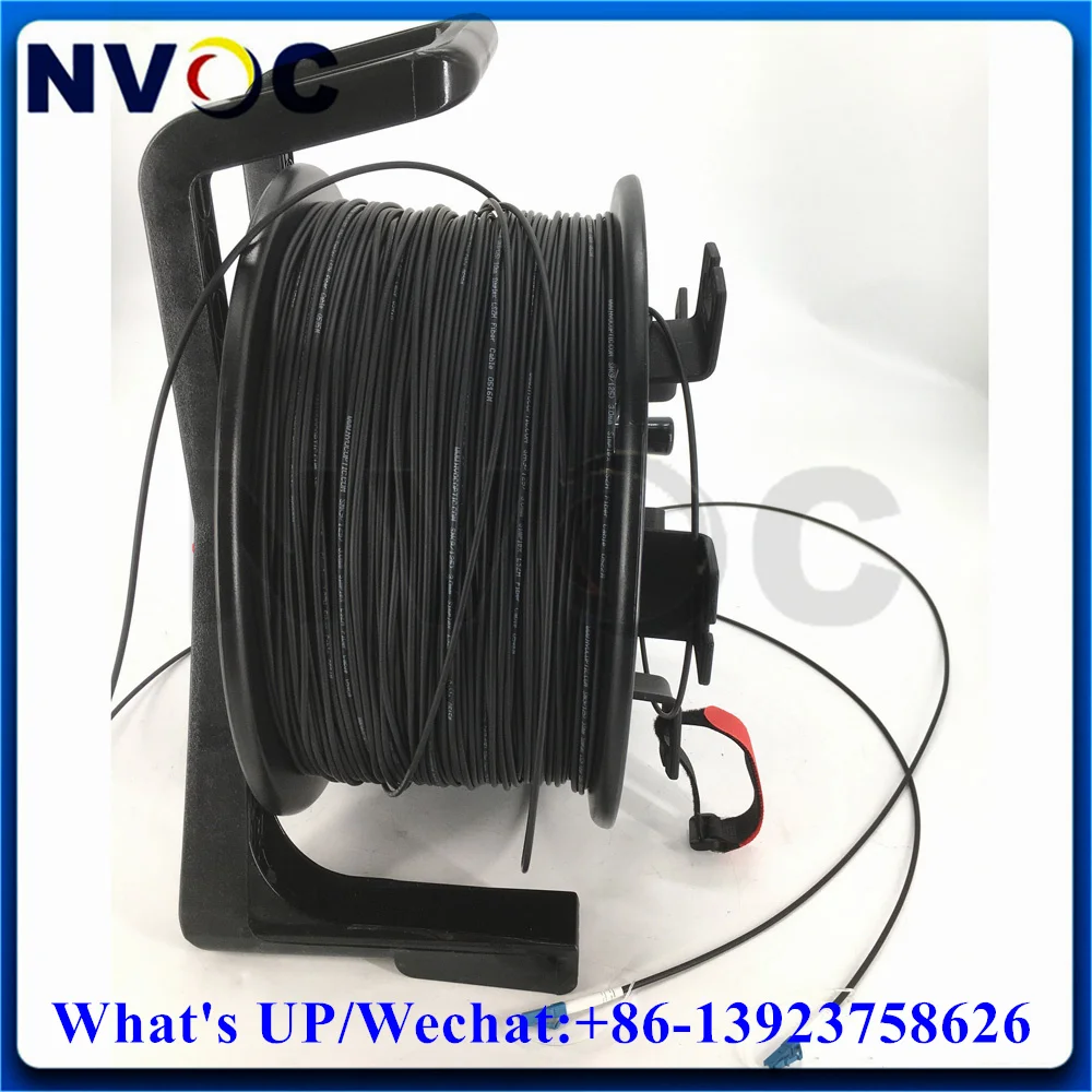 

1C 300M Armoured Patch Cord Simplex Fiber SM SC LC FC ST Armored TPU Outdoor 1Core Optical Fibre Singlemode Cable With PCD310