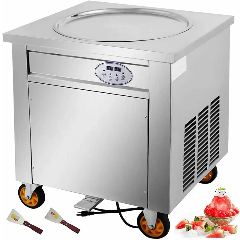 소형 빙수기, 단일 트레이 아이스크림 기계, 풋 스위치 - Ice Cream Maker Electric 리뷰 및 가격