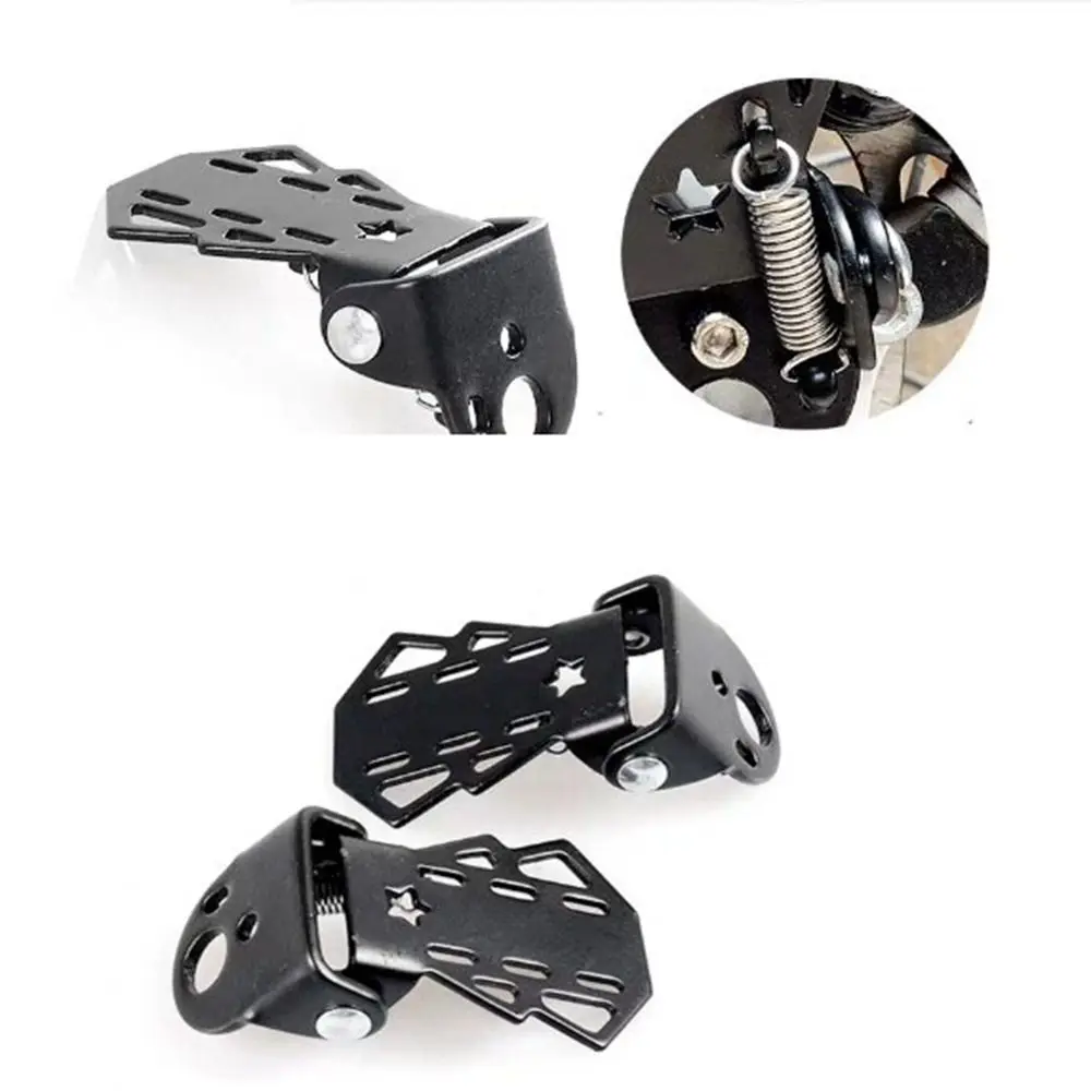 

1 пара высококачественных прочных складных велосипедных педалей, Нескользящие 10 стилей, велосипедные педали MTB, подставка для ног на заднее сиденье, аксессуары для велосипеда
