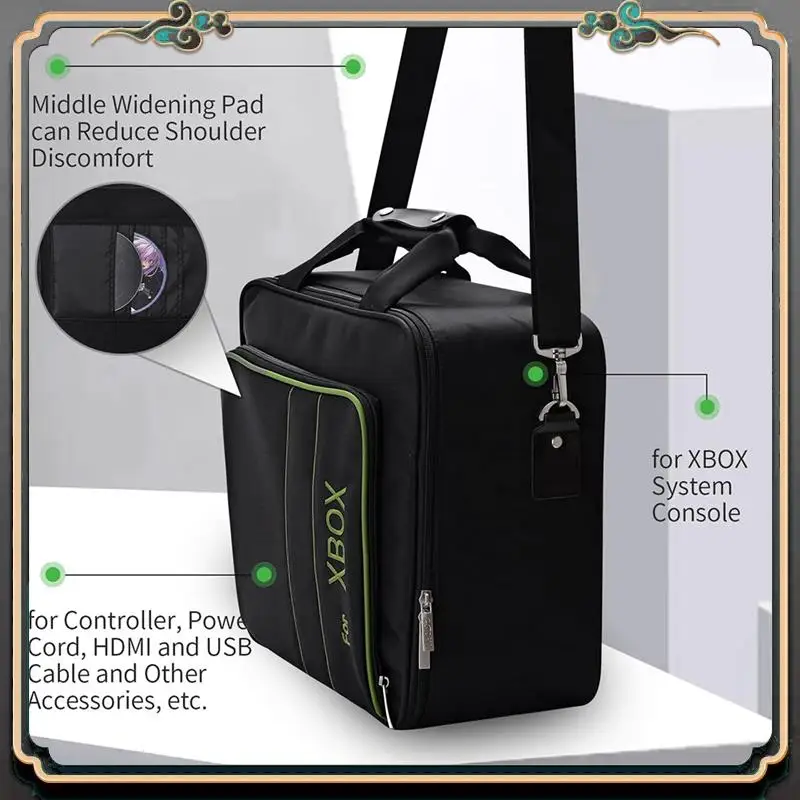 

Reliable-Carrying Case For Carrying Bag For Travel Bag For Console Games Controllers Accessories