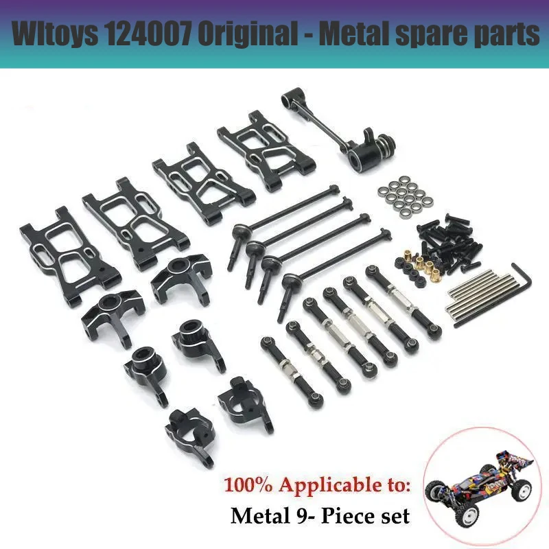 Wltoys124007124017124019  1/12 metalowy wspornik mocujący skrzydło ogonowe części do modernizacji samochodu RC akcesoria akcesoria samochodowe