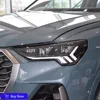 아우디 Q3 2020-2023년식 차량용 전조등 어셈블리 업그레이드 매트릭스 디자인 스타일 LED 듀얼 프로젝터 렌즈 자동차 액세서리 1