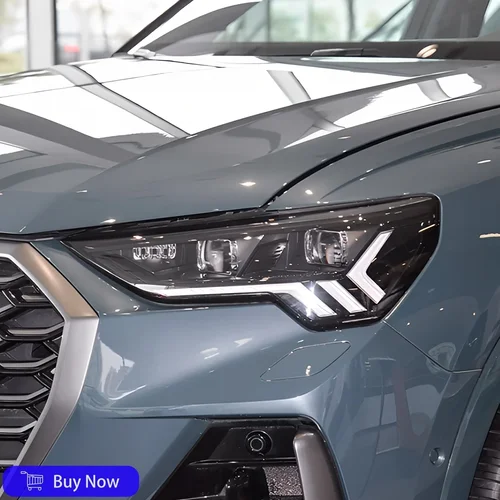 아우디 Q3 2020-2023년식 차량용 전조등 어셈블리 업그레이드 매트릭스 디자인 스타일 LED 듀얼 프로젝터 렌즈 자동차 액세서리