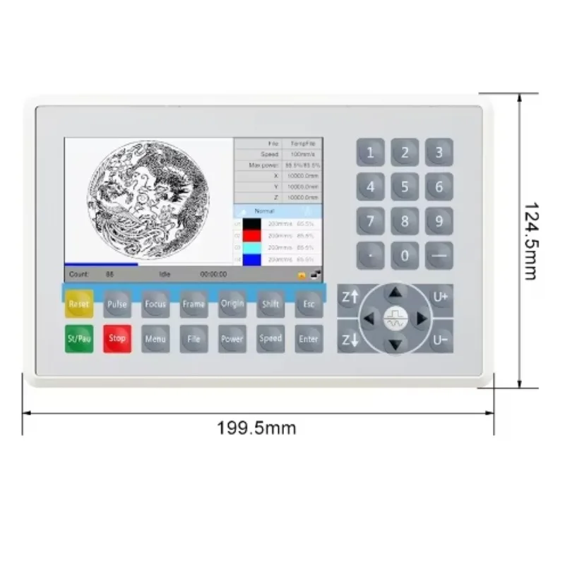 RDC6445G/RDC6445S CO2 Laser Controller System Laser Control Panel For CO2 Laser Engraving Cutting Machine