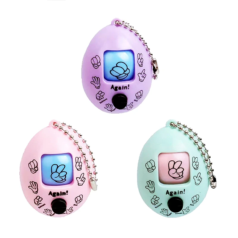 3PCS Forbici di carta da roccia Gioco fortunato Giocattoli di rilevamento antistress Puntelli di gioco per feste di compleanno genitore-figlio