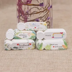 5 * 1.30cm 100 pieces of wedding tags, handmade with love gifts, wedding tags/boxes/candies