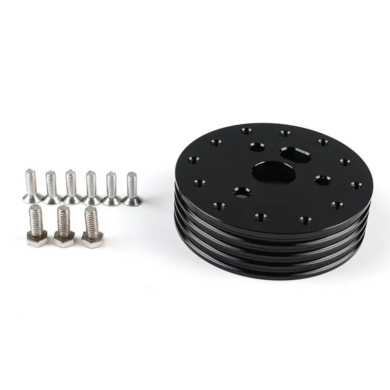 1" 6-Hole To 3-Hole Steering Wheel Adapter Conversion Spacer, Steering Wheel Hub Adapter Grant Adapter Boss Kit