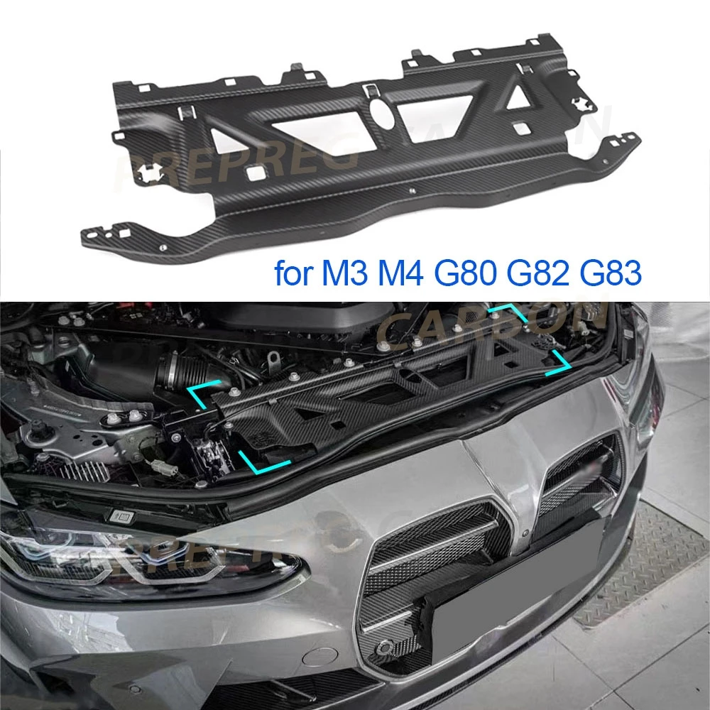 Dry Carbon Fiber Engine Hood Cover Body Kits Complete Engine Compartment Shroud Cover for BMW M2 M3 M4 G87 G80 G81 G82 G83 2021+