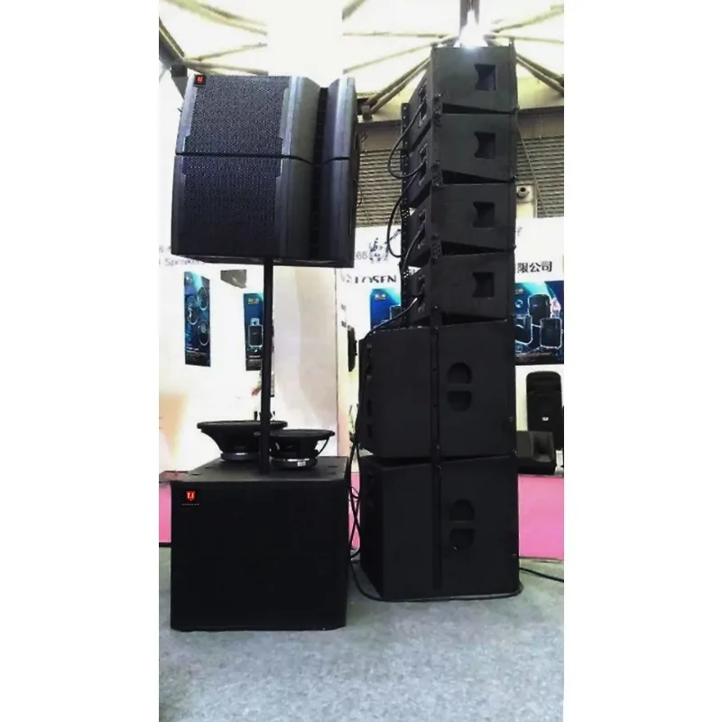 Single 12 Inch Powered Line Array Professional Sound for Outdoor Stage Performance