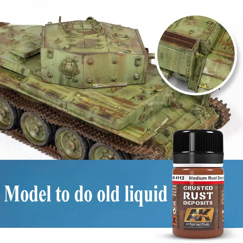 35ml/ Bottle Model Rust Dirt Rain Stain Filter Stain Wash Liquid DIY Car and Boat Landscape Architecture Model Make Old Liquid