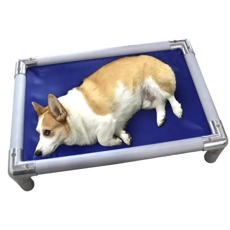 

Elevated Dog Bed Portable Raised Dog Bed Off the Floor Easy to Clean Indoor or Outdoor Use for Small Dog