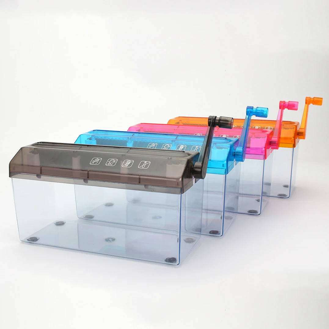 A4 Paper Plastic Machine Mini Shredder for Home and Office Use