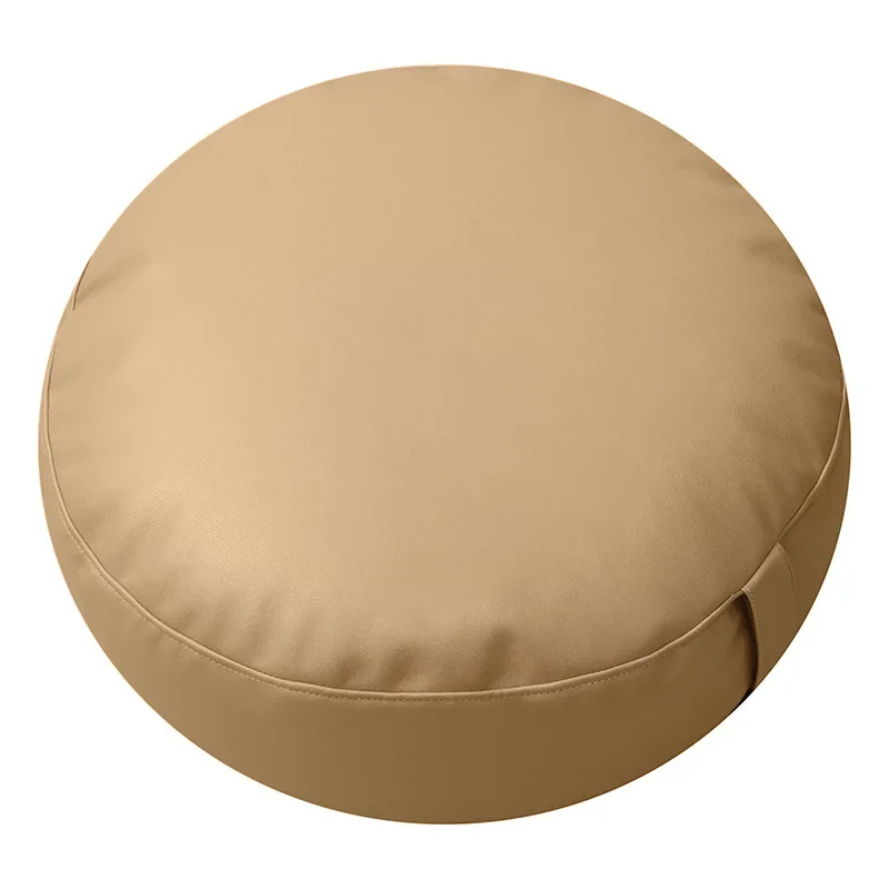 Faux Suede Ottoman Pouf Decorative Soft Foot Rest with Removable Cover Living Room Bedroom Dorm and Office Furniture