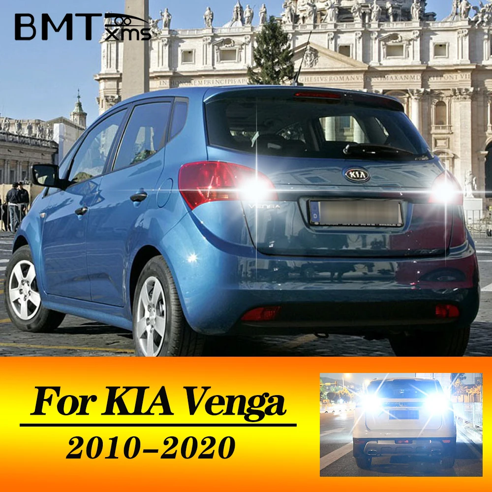 

BMTxms 2PCS T15 W16W LED Canbus Reverse Light For KIA Venga YN 20110-2020 2011 2013 2015 2016 2018 Car Backup Lamp Bulb White