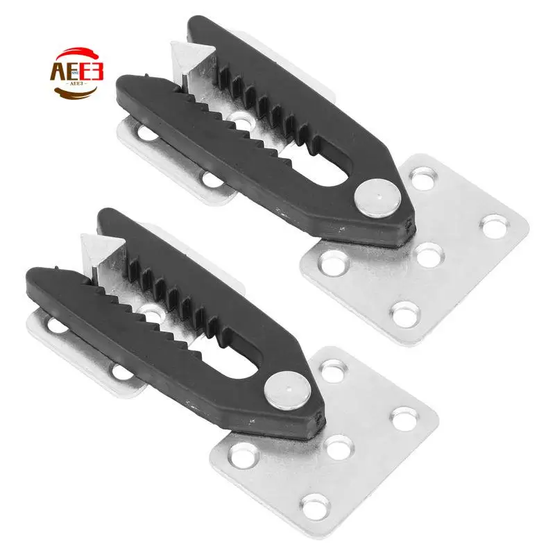 AEE3-2 Pcs Sofa Couch Sectional Furniture Connector Joint Snap Alligator Style