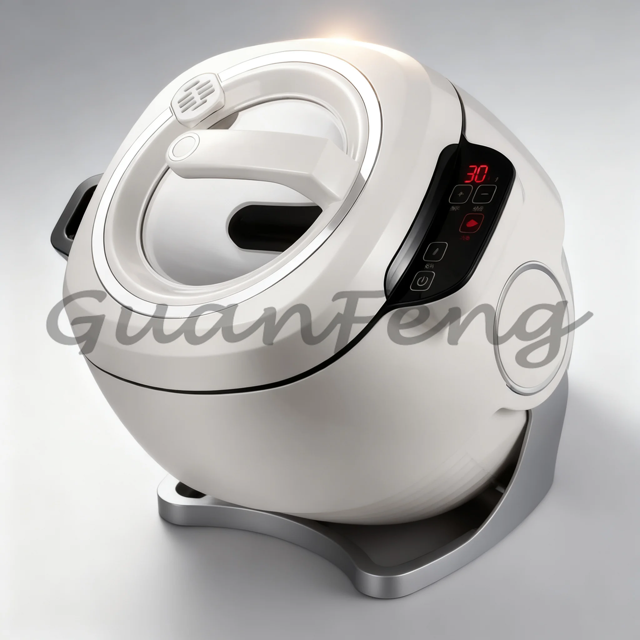 Household Automatic Stir Fry Machine 2000W Intelligent Non-Stick Multifunctional Electric Cooking Pan 220V