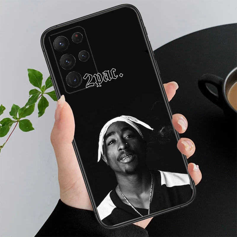 Phone Case for Samsung Galaxy A35 A55 A54 A15 A25 A05s A05 A22 A24 A52 A33 A34 M34 M14 M54 M23 Tupac 2pac Singer Case